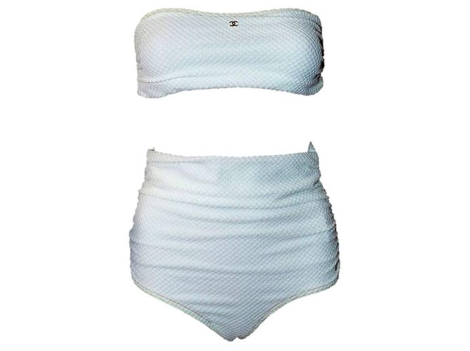 Chanel Swimwear White Synthetic  ref.202416