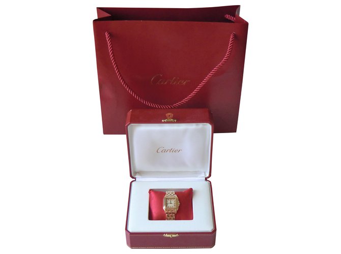 Cartier pantera o reloj 18K Dorado Oro amarillo  ref.202419