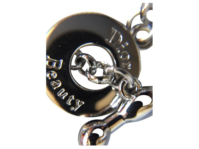 Nice Dior Beauty charm bracelet NEW Silvery Metal  ref.202536