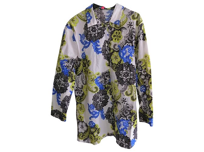 Msgm Cotton Top Multi Color Multiple colors