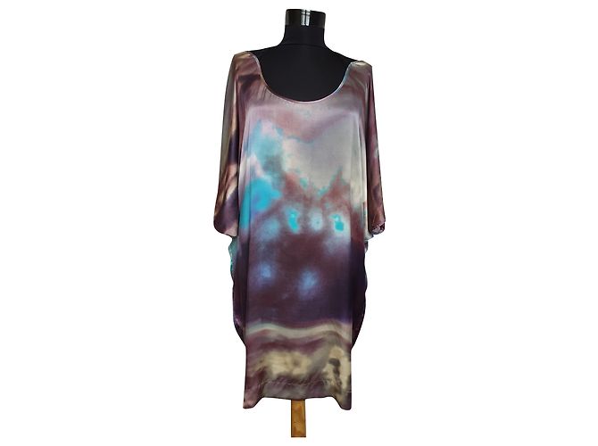 Abito in seta Designers Remix Multicolore