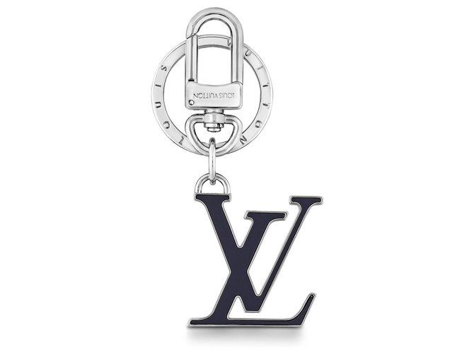 Louis Vuitton Chaveiro LV novo Prata Metal  ref.202866