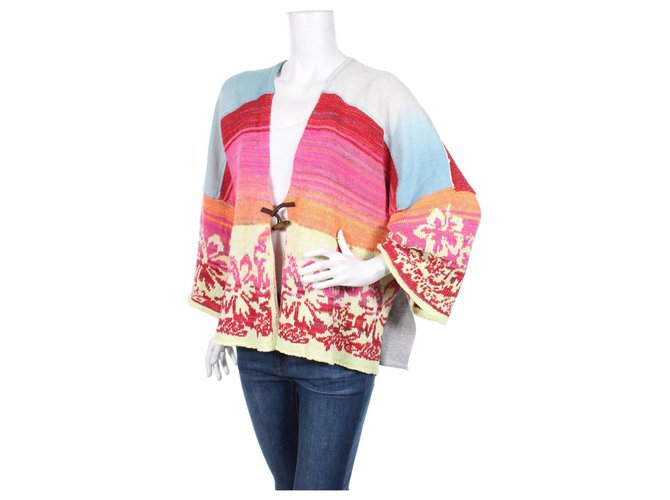 Free People Knitwear Multiple colors Cotton Wool Linen Acrylic  ref.202899