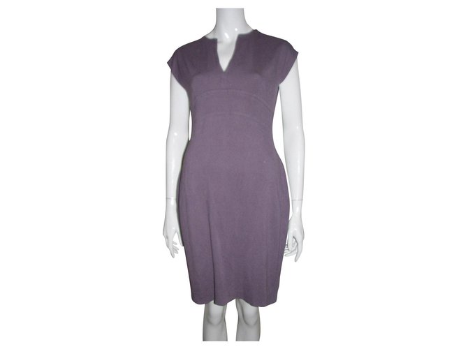Escada pencil dress in mauve Purple Viscose Elastane Polyamide  ref.202918