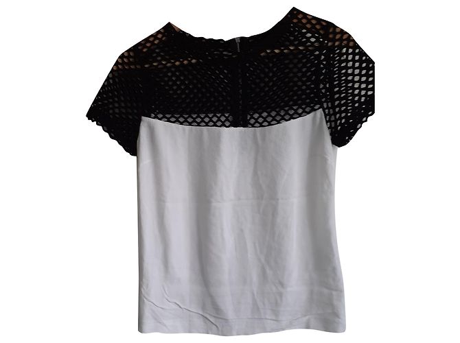 Sandro Top in Schwarz Weiß