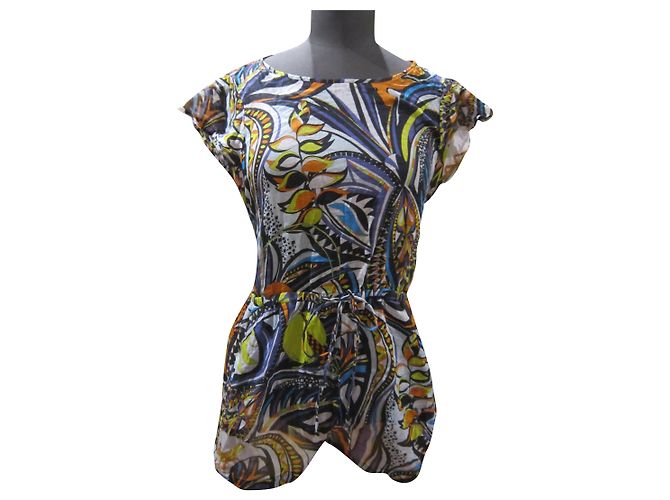 Tuta Emilio Pucci in cotone multicolore