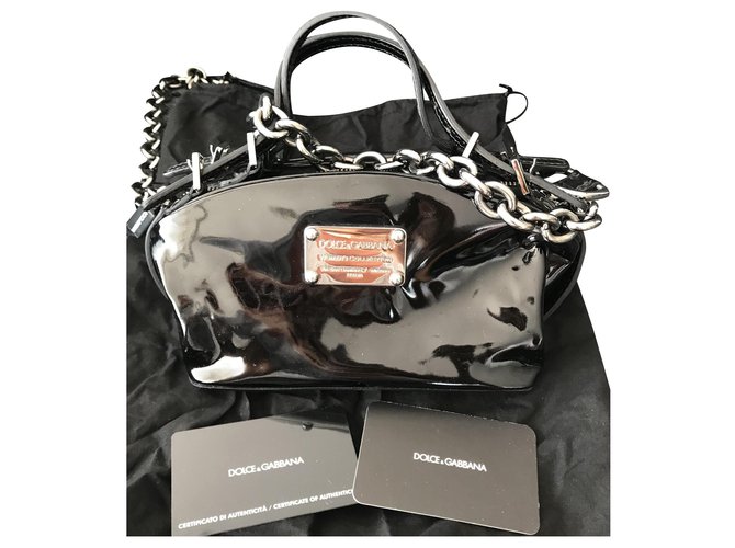 Dolce & Gabbana Dolce Gabbana mini bag new Black Leather  ref.203354