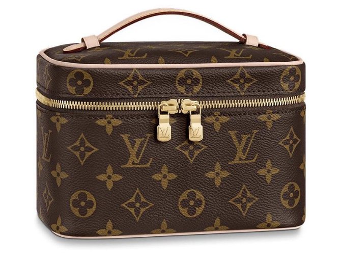 Louis Vuitton Nice Mini LV new Brown Leather  ref.203404