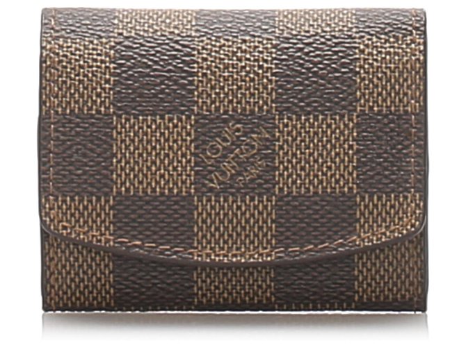 Louis Vuitton Damier Ebene Cufflink Holder - Brown Travel, Accessories -  LOU743647