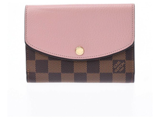Louis Vuitton wallet Pink Cloth  ref.203734