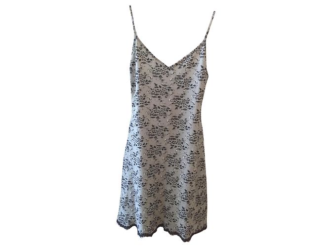 French Connection Kurzes Kleid mit Schultergurten Hellgrün
