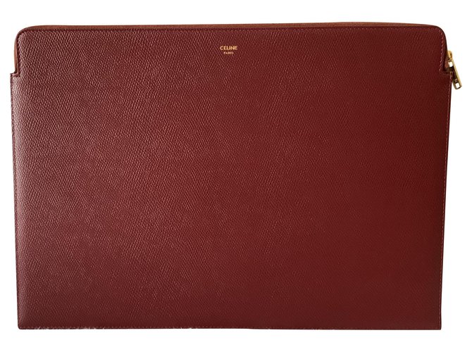 leather document pouch