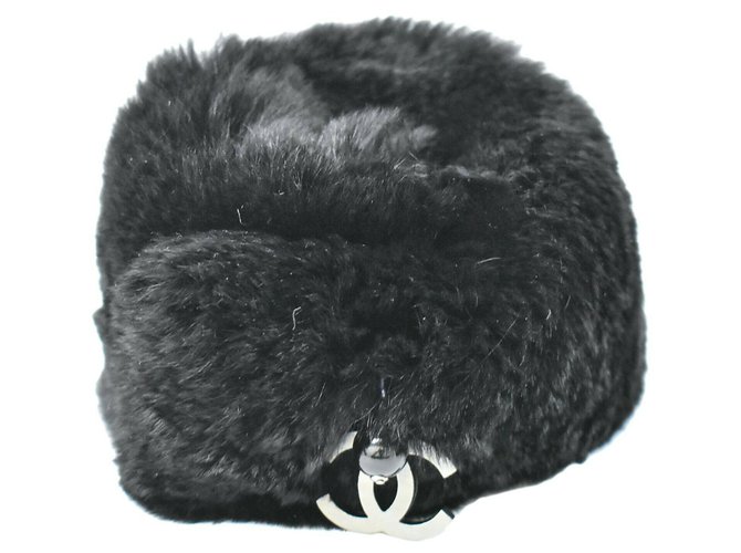 Chanel bracelet Black Fur  ref.203984