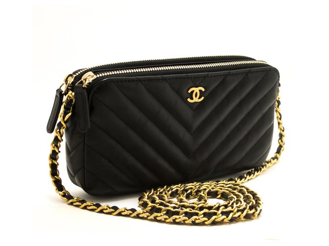 authentic chanel woc wallet