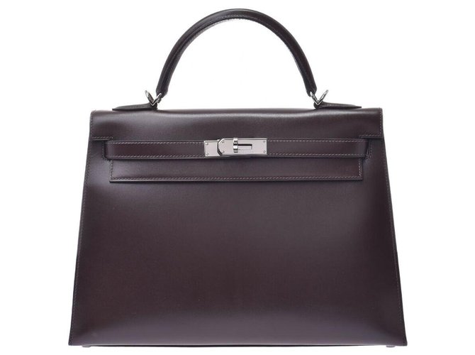 Hermès hermes kelly Brown Leather  ref.204096