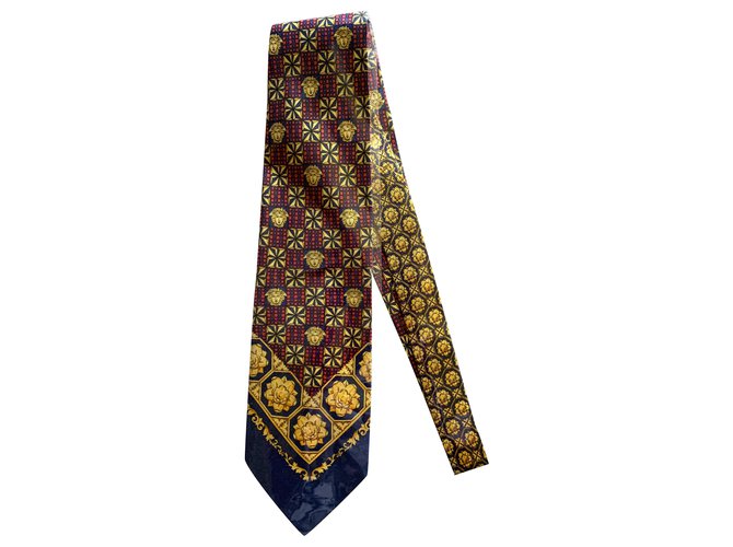 Versus corbata de seda Multicolor  ref.204230