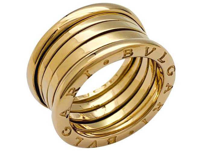 Bulgari-Ring, „B.Null1", gelbes Gold.  ref.204232