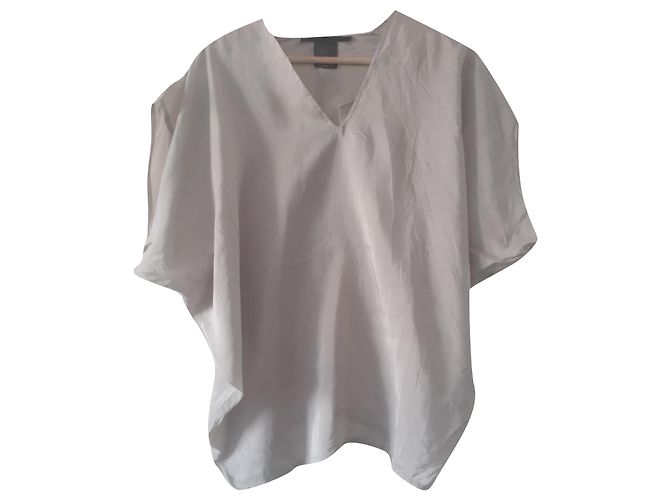 Haider Ackermann Seidenbluse Beige