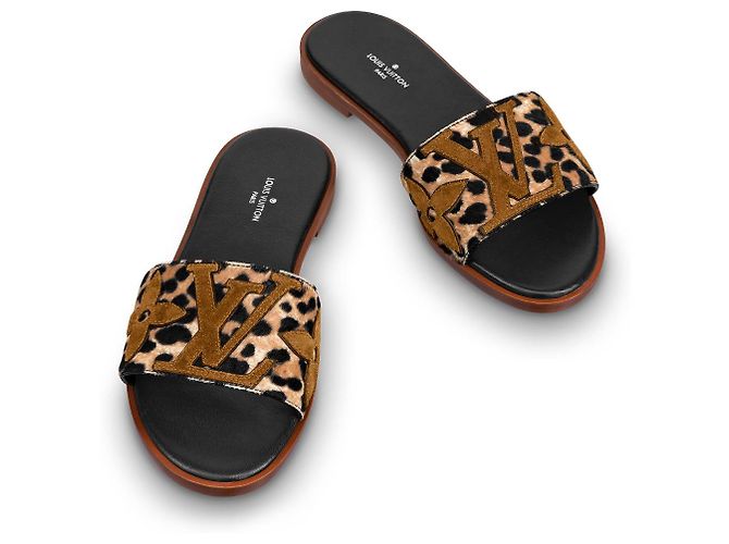 Louis Vuitton LV Mules Lock IT Marron