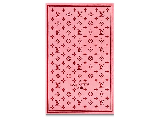 Louis Vuitton LV toalla de playa escale Rosa