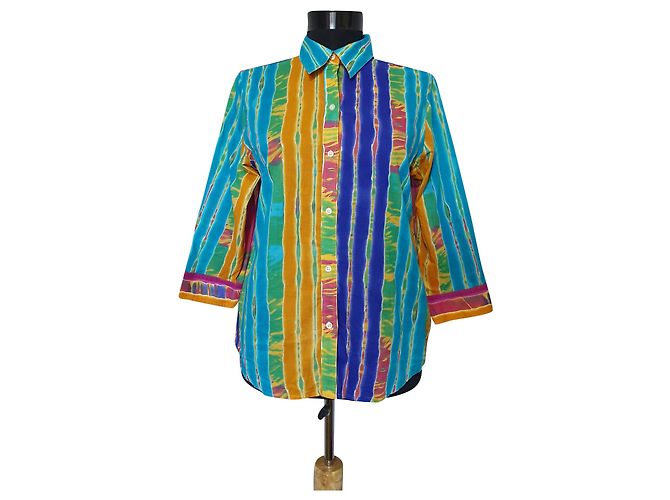 Camicia Lauren Ralph Lauren Multicolore in Cotone