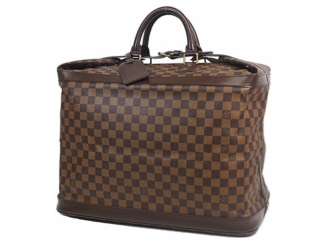 Louis Vuitton Grimaud Womens Boston bag N41160 damier ebene Cloth  ref.204765