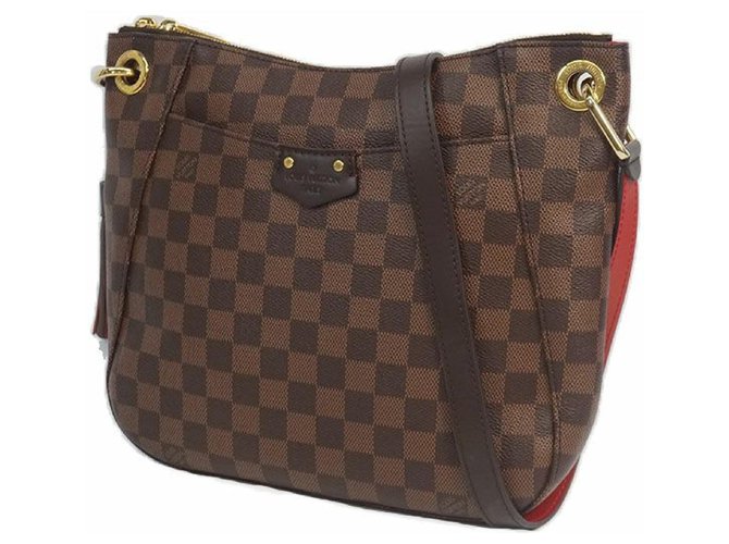 Preowned Louis vuitton South Bank Besace Damier Ebene