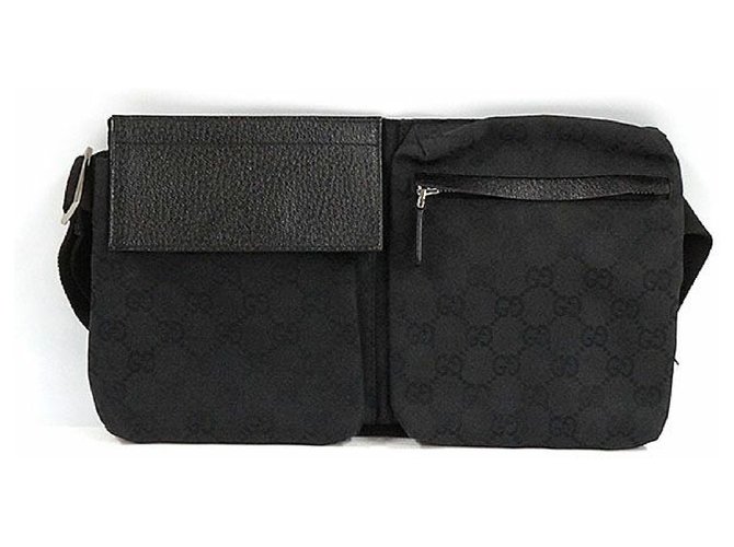 Gucci Womens Waist bag 28566 002058 black  ref.204882
