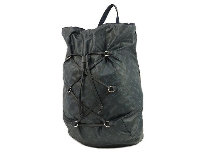 Louis Vuitton Backpack Mens ruck sack Daypack M41707 cobalt  ref.204957