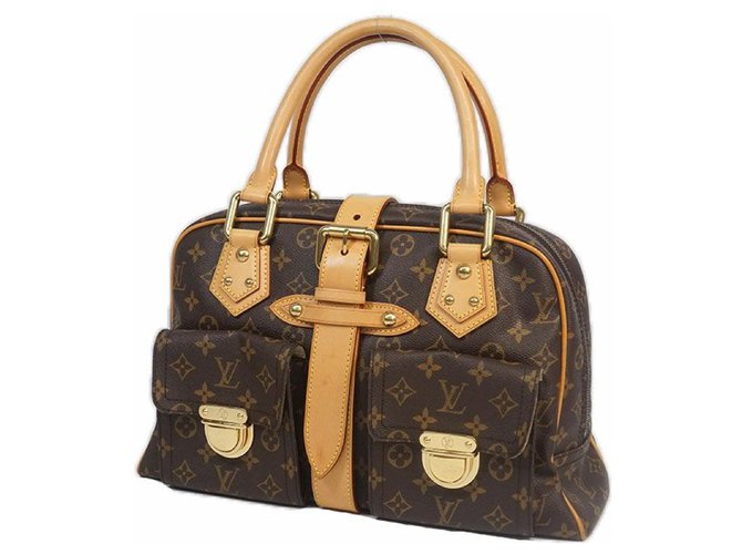 Louis Vuitton ManhattanGM Womens Boston bag M40025 Cloth  ref.204992