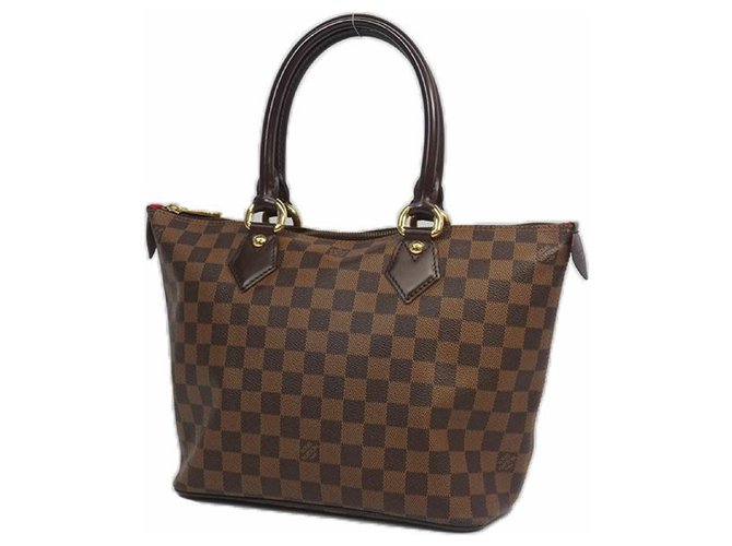 Louis Vuitton SaleyaPM Womens tote bag N51183 damier ebene Cloth  ref.204998