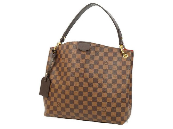 Louis Vuitton GracefulPM Womens shoulder bag N44044 damier ebene Cloth  ref.205025