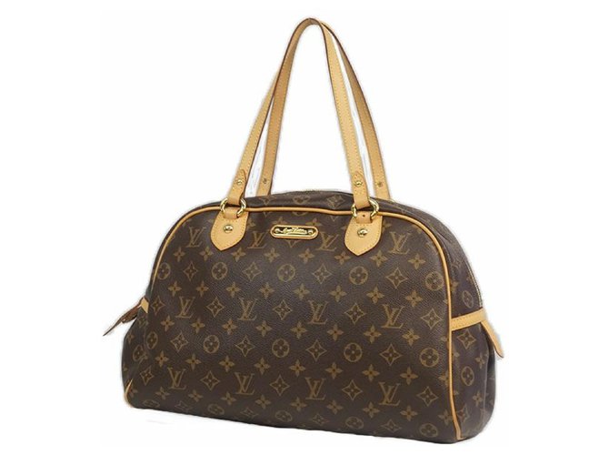 Louis Vuitton MontorgueilGM Womens shoulder bag M95566 Cloth  ref.205045