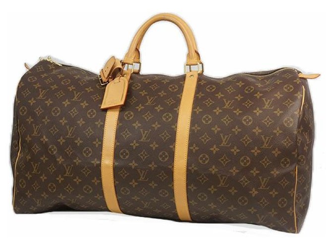 Louis Vuitton keepall60 unisex Boston bag M41422 Cloth  ref.205048