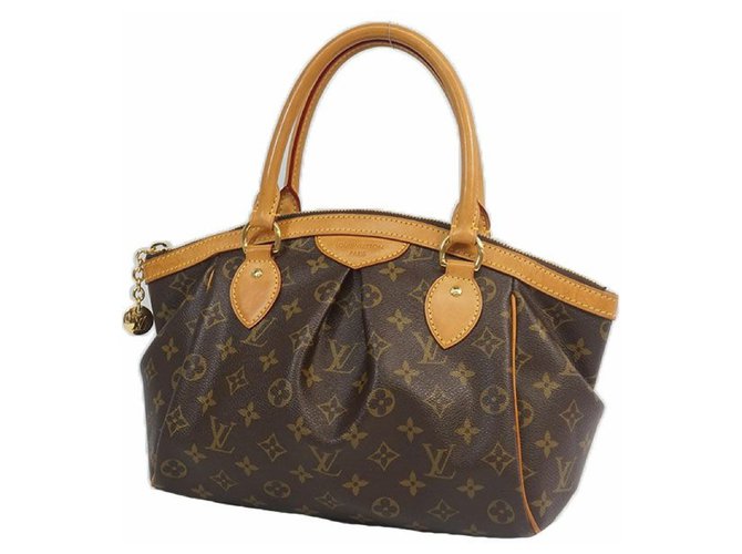 Louis Vuitton TivoliPM Womens handbag M40143 Cloth  ref.205054