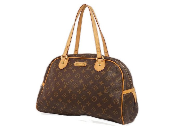 Louis Vuitton MontorgueilGM Womens shoulder bag M95566 Cloth  ref.205055