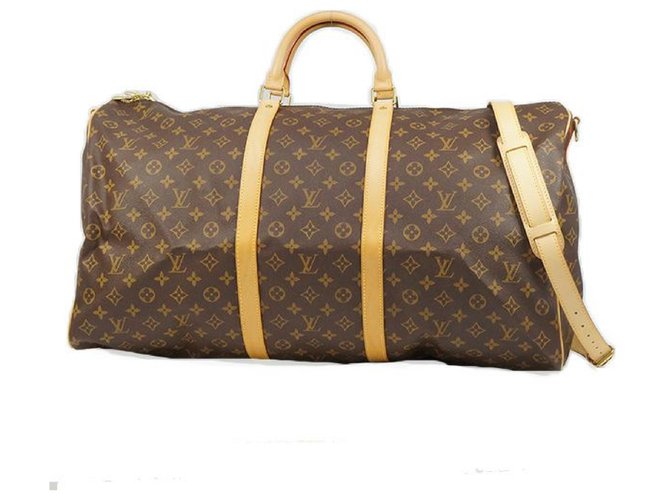 Louis Vuitton Keepall Bandouliere60 unisex Boston bag M41412 Cloth  ref.205069