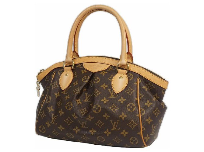 Louis Vuitton TivoliPM Womens handbag M40143 Cloth  ref.205071