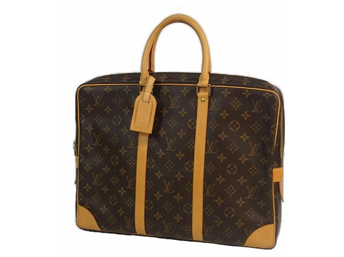 Louis Vuitton poruto Documents Voyageur Mens business bag M53361 Cloth  ref.205088