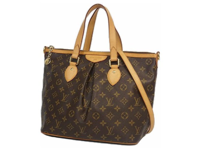 LOUIS VUITTON Palermo PM Womens handbag M40145 Cloth  ref.205121
