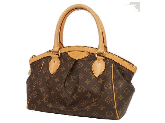 Louis Vuitton TivoliPM Womens handbag M40143 Cloth  ref.205126