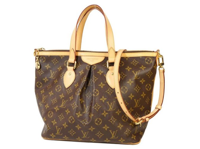 Louis Vuitton PalermoPM Womens handbag M40145 Cloth  ref.205136