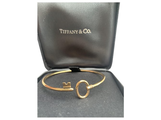 Tiffany & Co Bracciale in filo di chiavi Tiffany Oro rosa  ref.205222