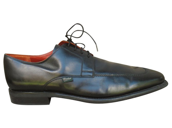 Paraboot derbies 47 new condition Black Leather  ref.205623