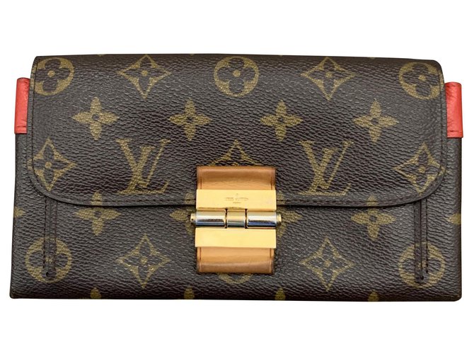Louis Vuitton Elysee Brown Leather  ref.205660