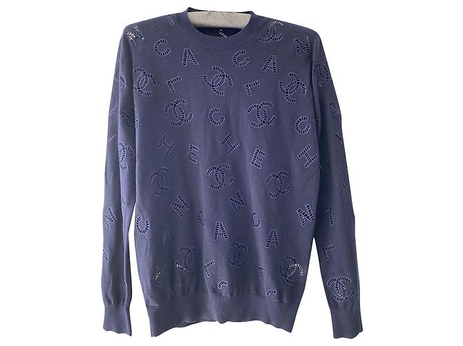 Pull Chanel Bleu