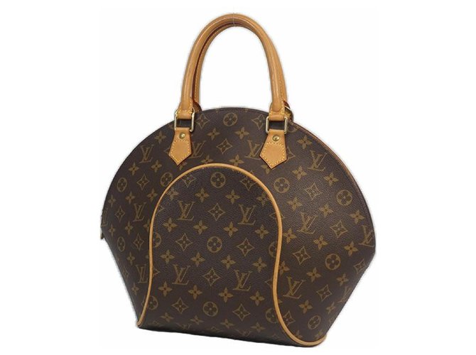 Authentic Louis Vuitton Classic Monogram Ellipse MM Handbag