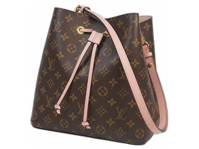 Louis Vuitton NeoNoe Monogram Rose Poudre Brown for Women