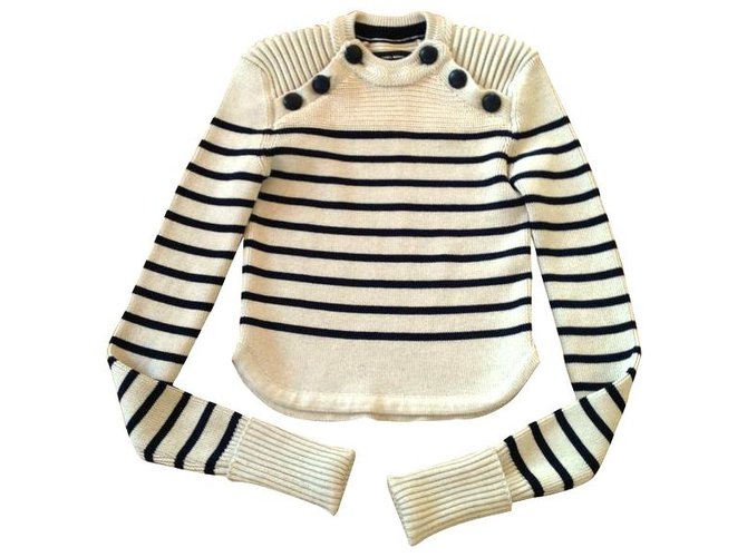 Isabel marant discount hatfield striped sweater