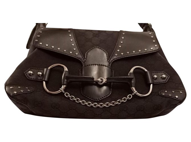 Gucci TomFord Horsebit Black Leather  - Joli Closet